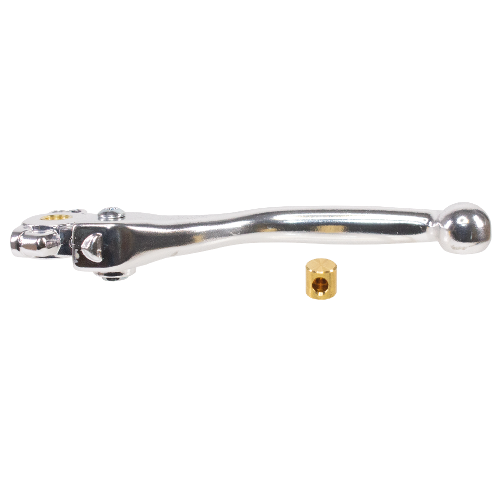 CLUTCH LEVER FORG KAWASAKI KX250F 21-26,  KX450F 19-26, KX250X/450X 21-26 SILVER